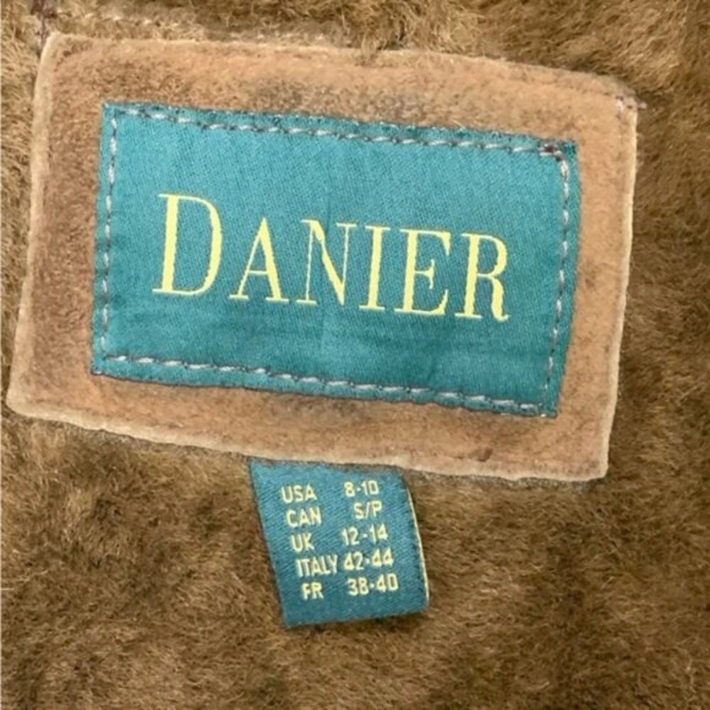 Vintage Danier Sheepskin Jacket Coat - Picture 10 of 11